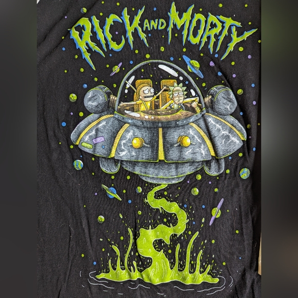 Rick and Morty Raglan - Picture 2 of 6